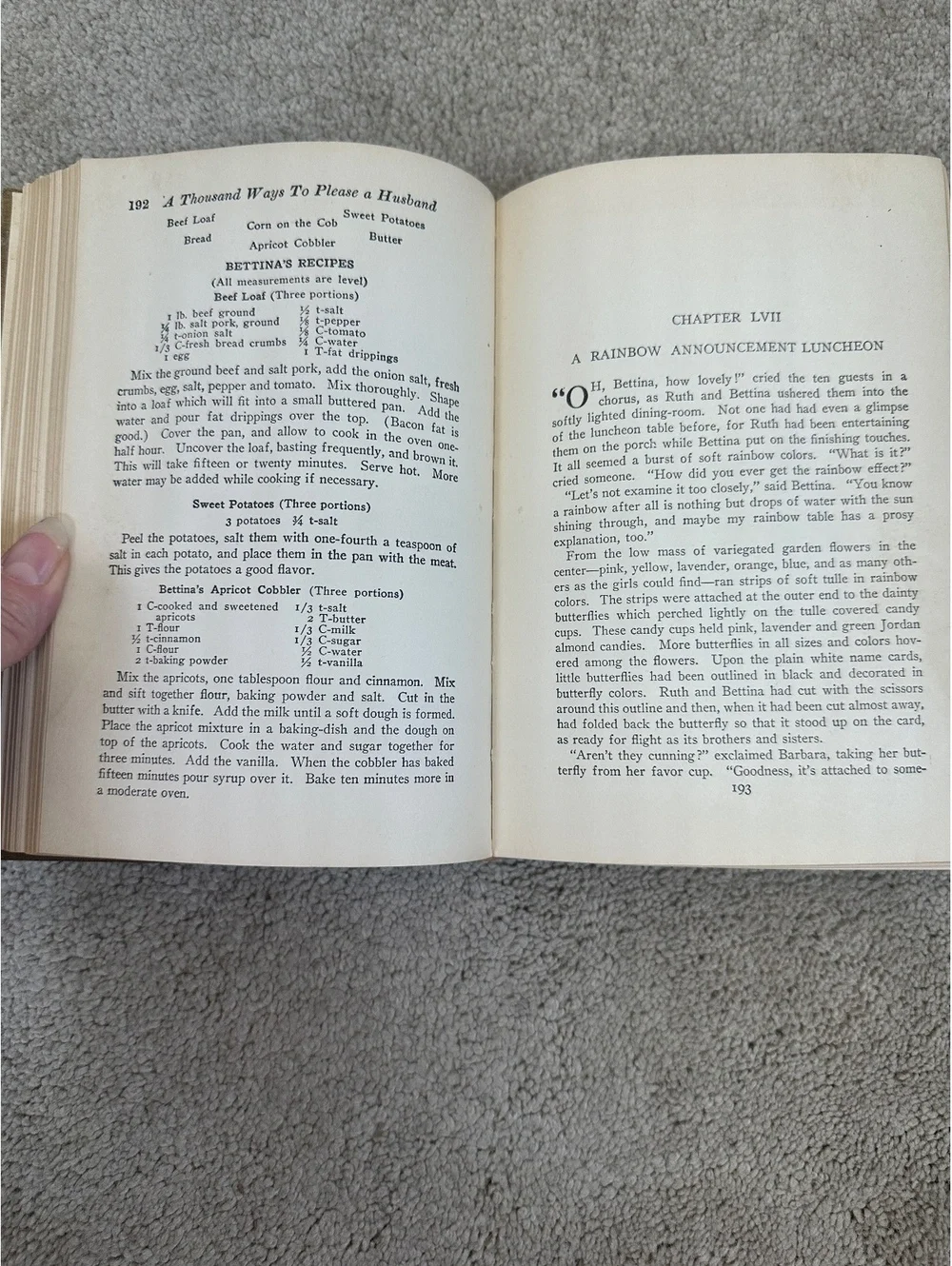 Antique 1917 A Thousand Ways To Please A Husband Bettina’s Best Recipes